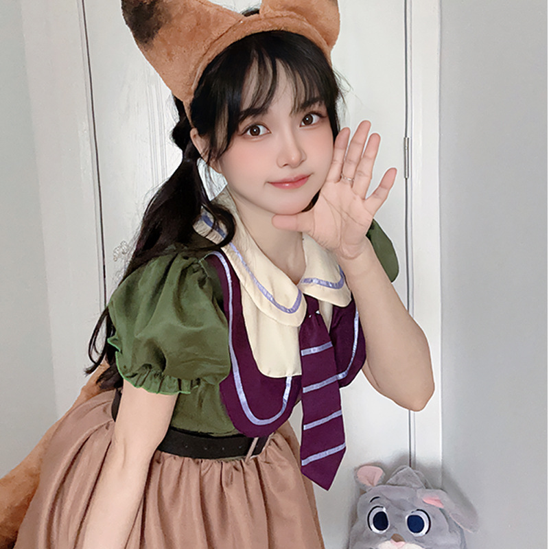 XYYEA Party Funny Outfit Judy Hopps Movie Anime Clothing Parent-child Costume