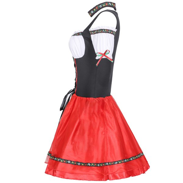 XYYEA Traditional German Dress Oktoberfest Sexy Dress Outfit Beer Festival Costume