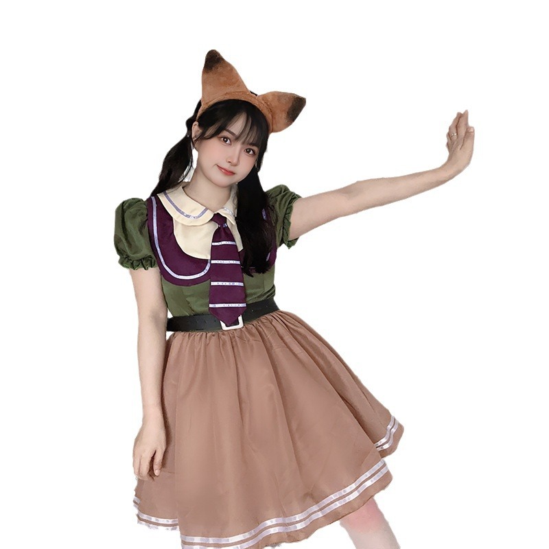 XYYEA Party Funny Outfit Judy Hopps Movie Anime Clothing Parent-child Costume