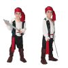 XYYEA Halloween Boys Cosplay Anime Pirate Costume Kids Clothes Party Carnival Costume