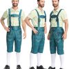XYYEA German Party Overall Bavarian Traditional Festival Men Oktoberfest Beer Costume