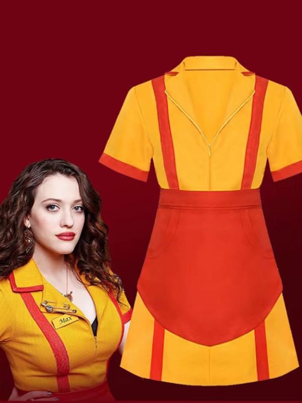 1 Two Broke Girls Cosplay Halloween Costume