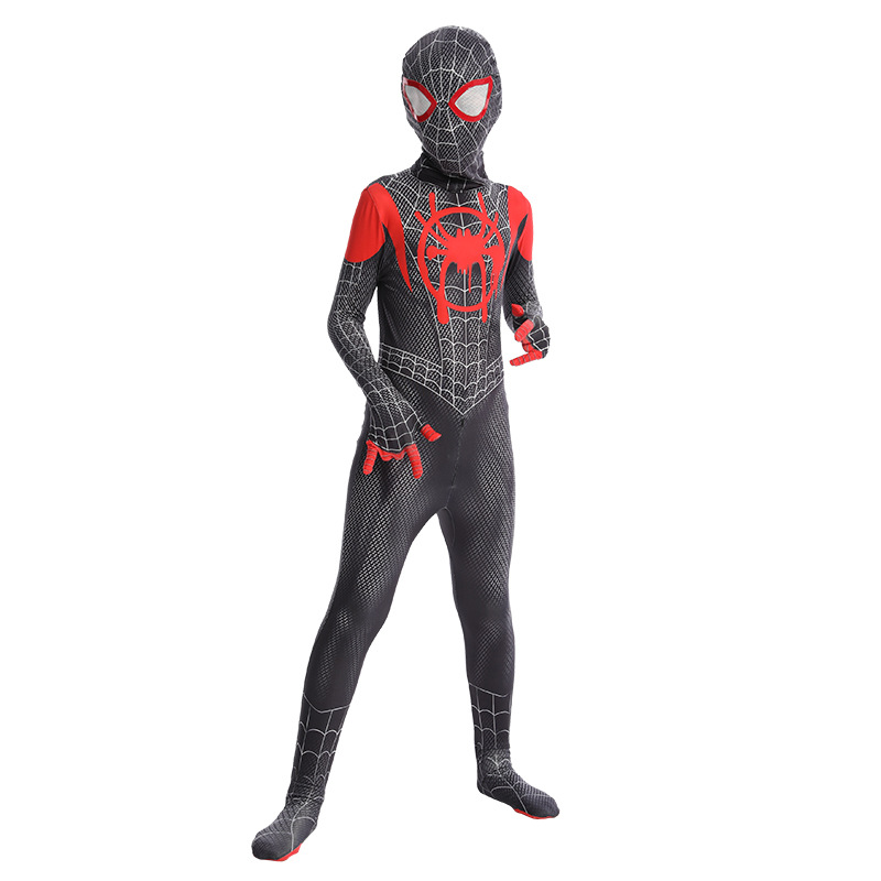 XYYEA Superhero Bodysuit Spandex Kids Spider Man Cartoon Character Movie Anime TV Costumes