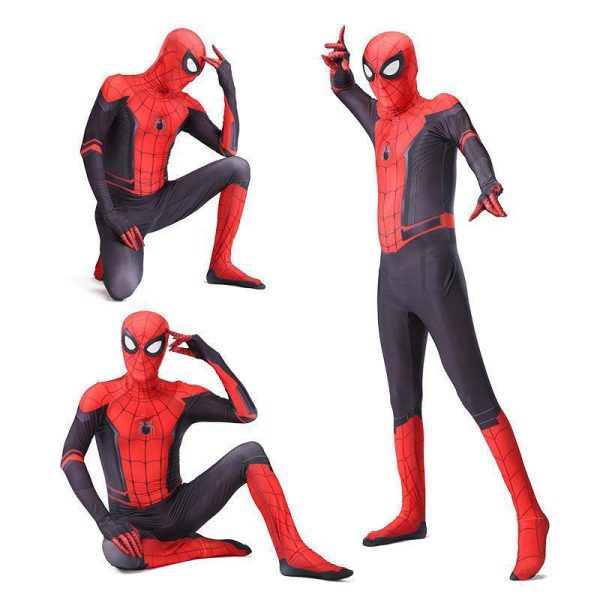XYYEA Red Black Spiderman Costume Spider Man Suit Spider-man Costumes