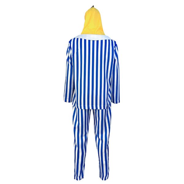 2 XYYEA Halloween Character Adult Cosplay Costumes Pajamas Bananaman Costumes