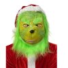 XYYEA High Quality Large Size Plush Santa Clothes Outfit Christmas Costume For Adult