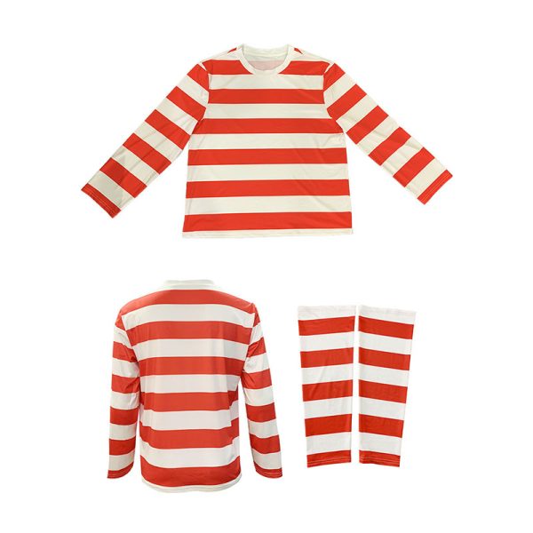 3 XYYEA Halloween Suit Vintage Ronald McDonald Costume Masquerade Clown Cosplay Costumes