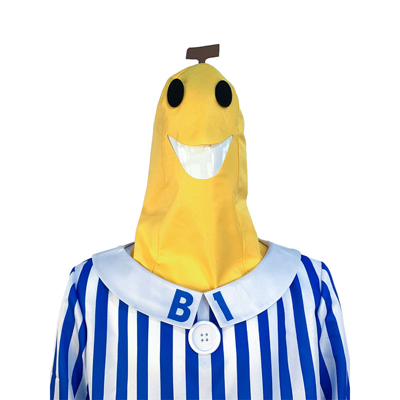 XYYEA Halloween Character Adult Cosplay Costumes Pajamas Bananaman Costumes