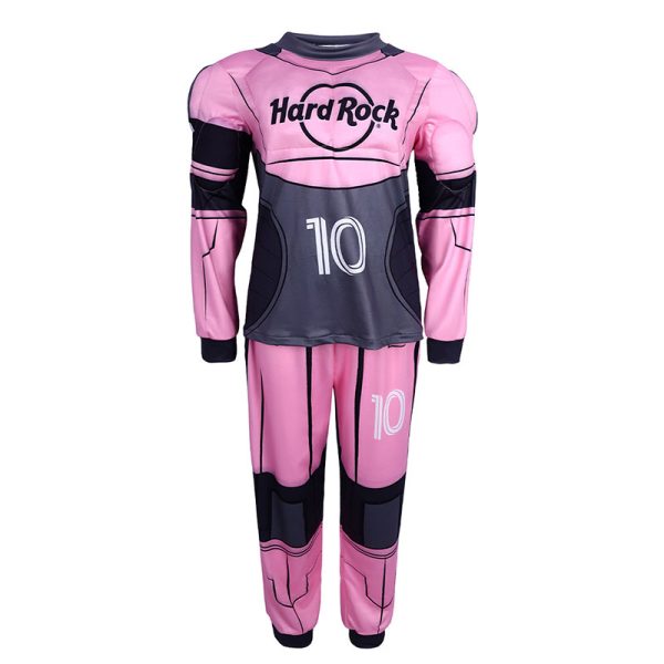 XYYEA Funny Stage Performance Costume Rugby Player Cosplay Muscle Man Cosplay