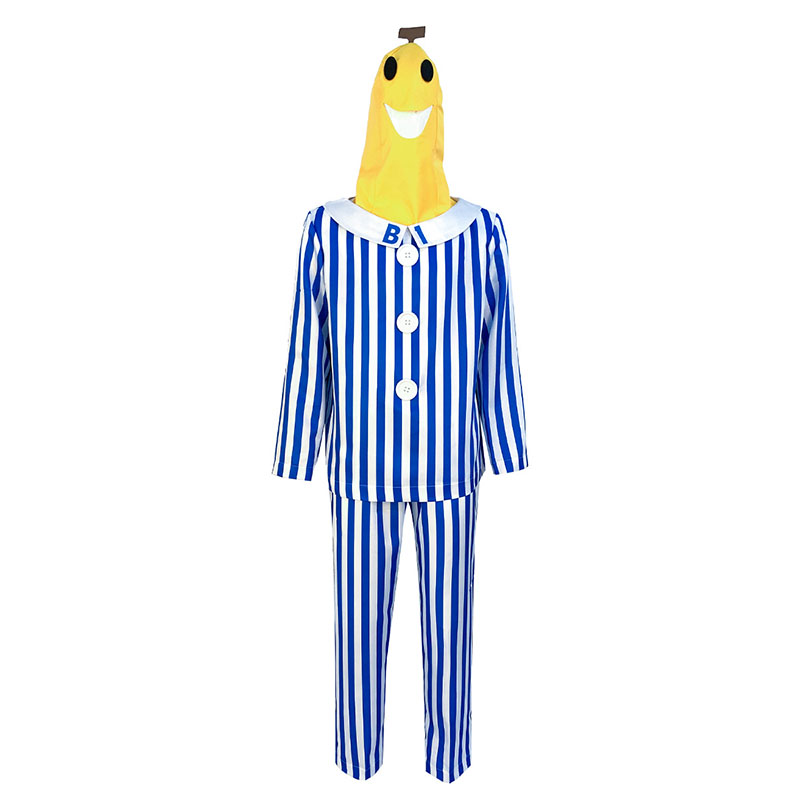 XYYEA Halloween Character Adult Cosplay Costumes Pajamas Bananaman Costumes