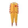 XYYEA Halloween Suit Vintage Ronald McDonald Costume Masquerade Clown Cosplay Costumes