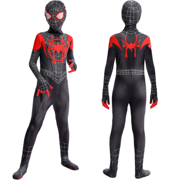 XYYEA Superhero Bodysuit Spandex Kids Spider Man Cartoon Character Movie Anime TV Costumes