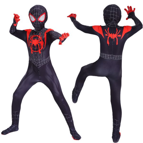 XYYEA Superhero Bodysuit Spandex Kids Spider Man Cartoon Character Movie Anime TV Costumes