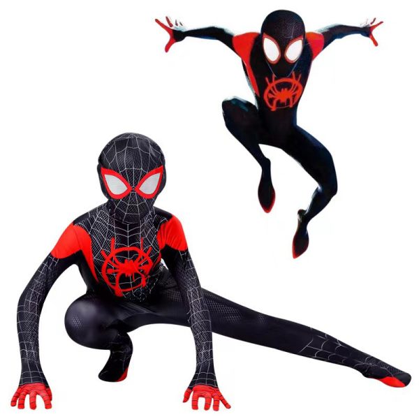 XYYEA Superhero Bodysuit Spandex Kids Spider Man Cartoon Character Movie Anime TV Costumes