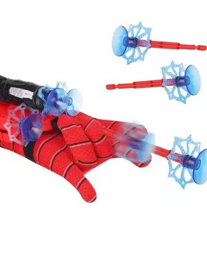 Super Hero Spider Man Toys Pretend Bow And Arrow Launcher Web Shooter