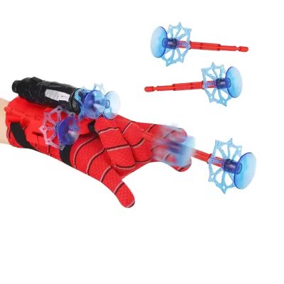 Super Hero Spider Man Toys Pretend Bow And Arrow Launcher Web Shooter