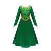 XYYEA Carnival Costume Anime Monster Shrek Cosplay Costume Princess Fiona Girl Princess Dress