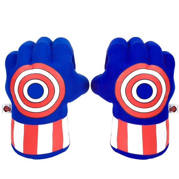 XYYEA Multiples Superhero Plush Boxing Gloves Custom Hulk Plush Hands Fists Gloves