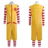 XYYEA Halloween Suit Vintage Ronald McDonald Costume Masquerade Clown Cosplay Costumes