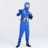 XYYEA Anime Costumes Ninja Cosplay for Children Kids Boys' Halloween Party Costume