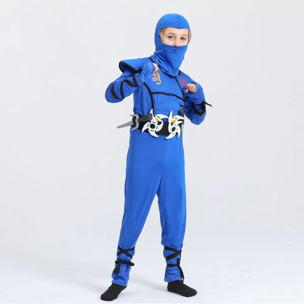 Main-03 XYYEA Anime Costumes Ninja Cosplay for Children Kids Boys' Halloween Party Costume