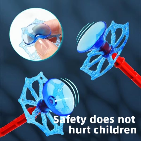 Main-03 Super Hero Spider Man Toys Pretend Bow And Arrow Launcher Web Shooter