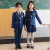 XYYEA British Style Primary School Uniforms Class Uniform Plaid Kindergarten Uniforms