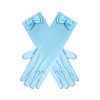 Hot Sale Girl Princess Accessories Snow White Princess Satin Gloves for Girl party Costume