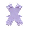 Hot Sale Girl Princess Accessories Snow White Princess Satin Gloves for Girl party Costume