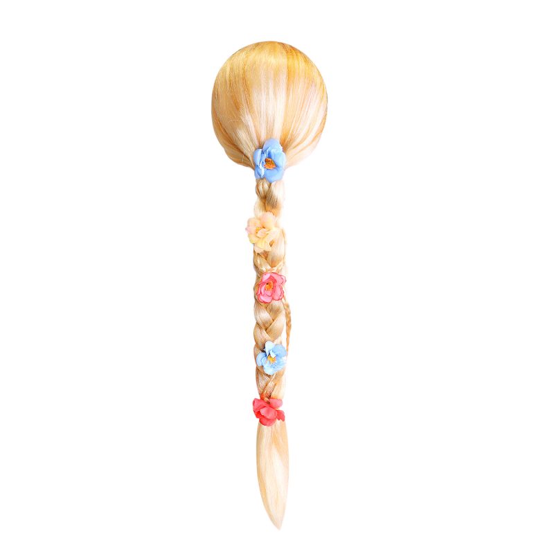 Carnival Halloween Birthday Party Cosplay Wig Elsa Anna Moana Rapunzel Hair Cosplay