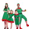 XYYEA Christmas Elf Costume Festival Santa Clause for Girls Children Fancy Dress Xmas Party