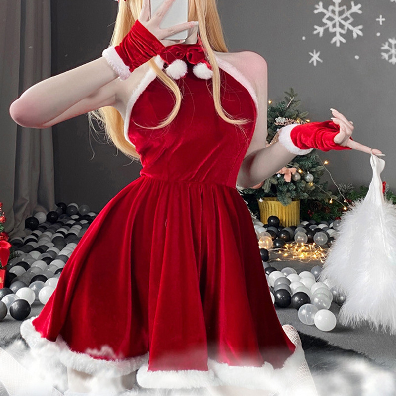 XYYEA Sexy Maid Costume Cosplay Bunny New Year Christmas Costume Cosplay