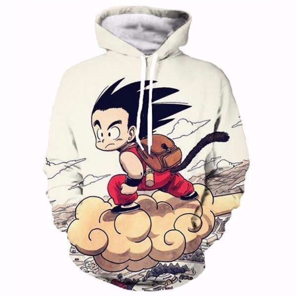 XYYEA Dragon Son Goku Vegeta DBZ Ball Cartoon Character Cosplay Anime Hoodie
