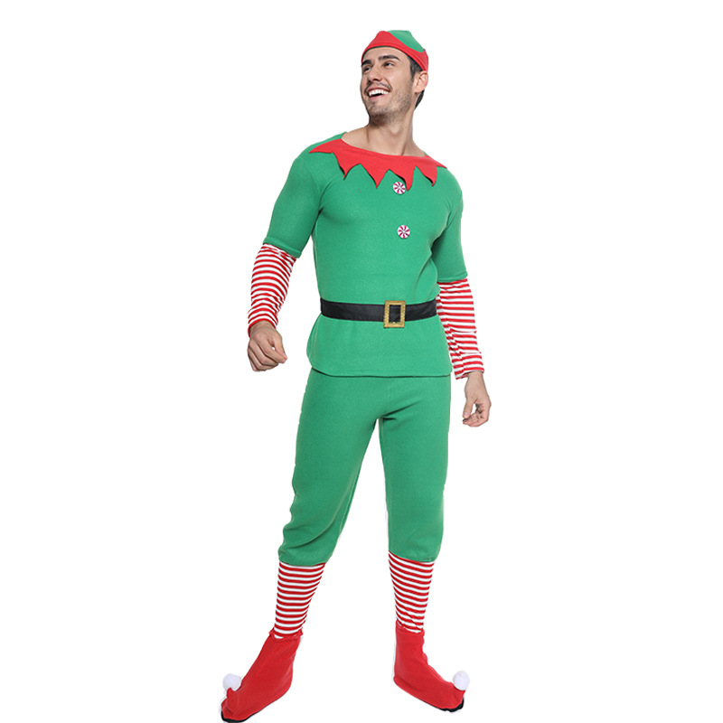 XYYEA Christmas Elf Costume Festival Santa Clause for Girls Children Fancy Dress Xmas Party