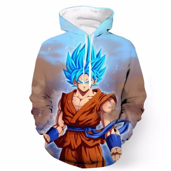 XYYEA Dragon Son Goku Vegeta DBZ Ball Cartoon Character Cosplay Anime Hoodie