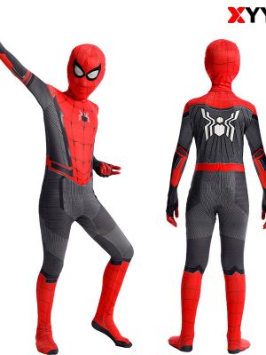 XYYEA Red Black Spiderman Costume Spider Man Suit Spider-man Costumes