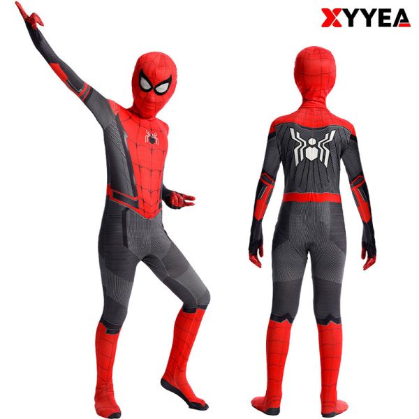 XYYEA Red Black Spiderman Costume Spider Man Suit Spider-man Costumes