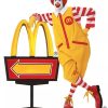 XYYEA Halloween Suit Vintage Ronald McDonald Costume Masquerade Clown Cosplay Costumes