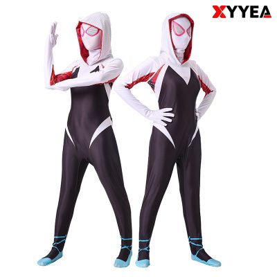 XYYEA Spider-Man Gwen Superhero Costume