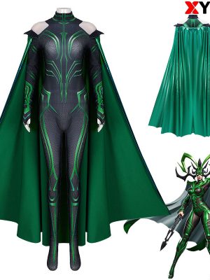 XYYEA Thor 3 Hela cos suit same style goddess one-piece tight costume