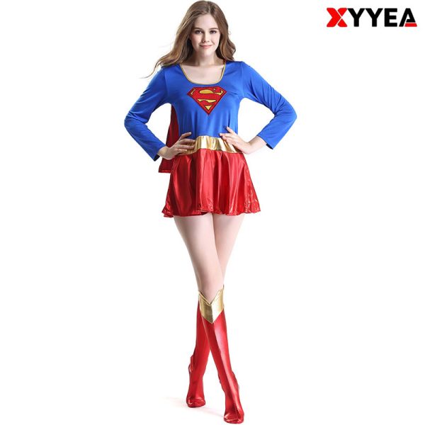 1 XYYEA Sexy Female Superhero Costume COS Role Playing Superhero Costume