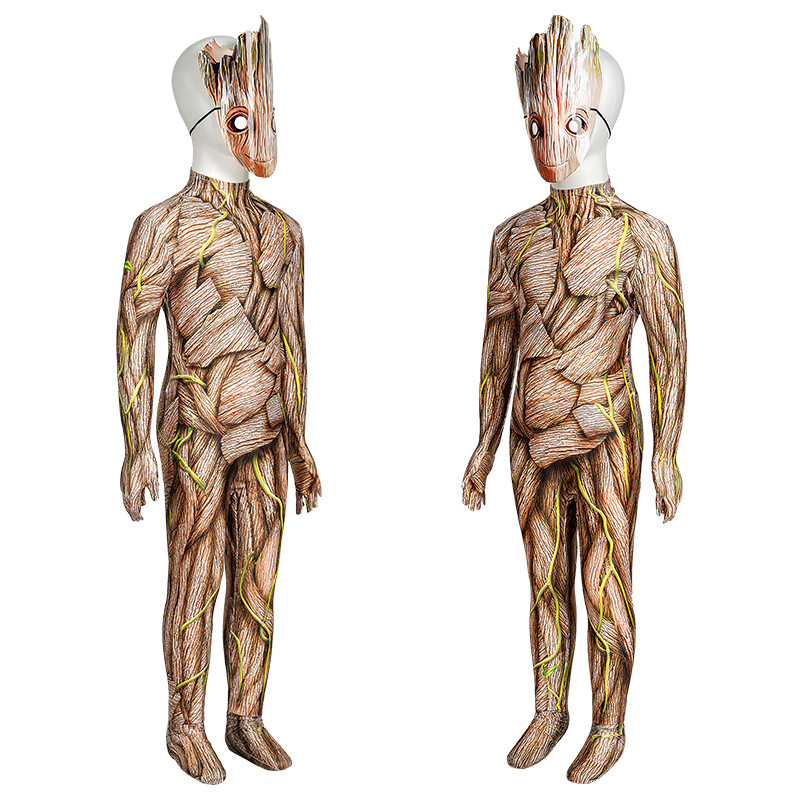 XYYEA Guardians of the Galaxy Groot Bodysuit Cosplay Costume