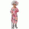 XYYEA Children's Day Party Costume Grandma Old Man Cosplay Costume