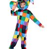 Children's Picture Book Plaid Elephant Costume