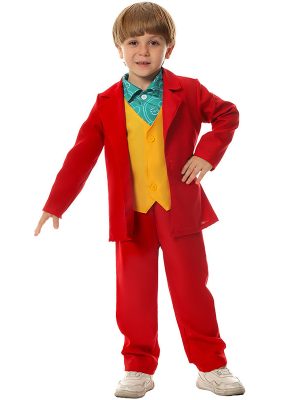 XYYEA Halloween Children's Costume Movie Joker 2 Double Delusion Harley Quinn Cosplay Costume