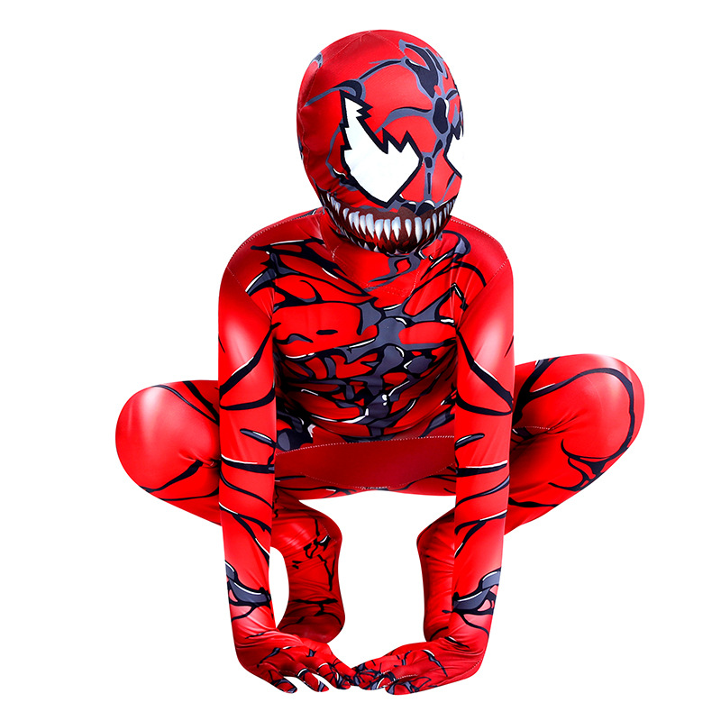 XYYEA Red Venom Bodysuit Cosplay Costume