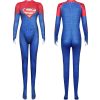 XYYEA New superwoman tights cape cosplay anime costume
