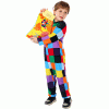 Children's Picture Book Plaid Elephant Costume