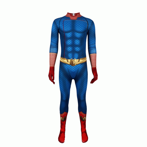 4 Black Robe Patrol Cosplay Costume Villain Halloween Costume Cape Superman Homelander