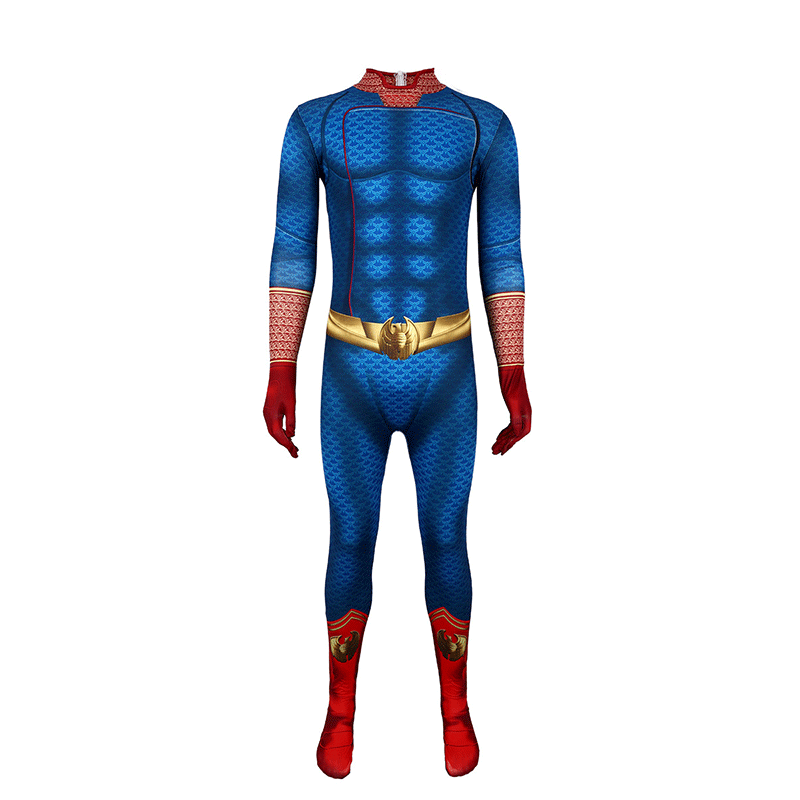 Black Robe Patrol Cosplay Costume Villain Halloween Costume Cape Superman Homelander